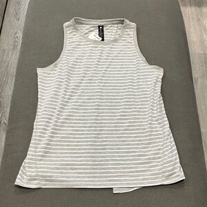 Yogalicious Striped Women's Tie-back Tank Top